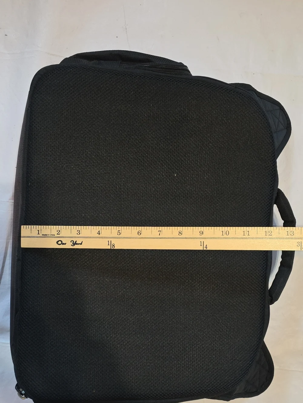 Eddie Bauer Nylon Messenger Laptop Bag Briefcase Travel‎ Gray Black